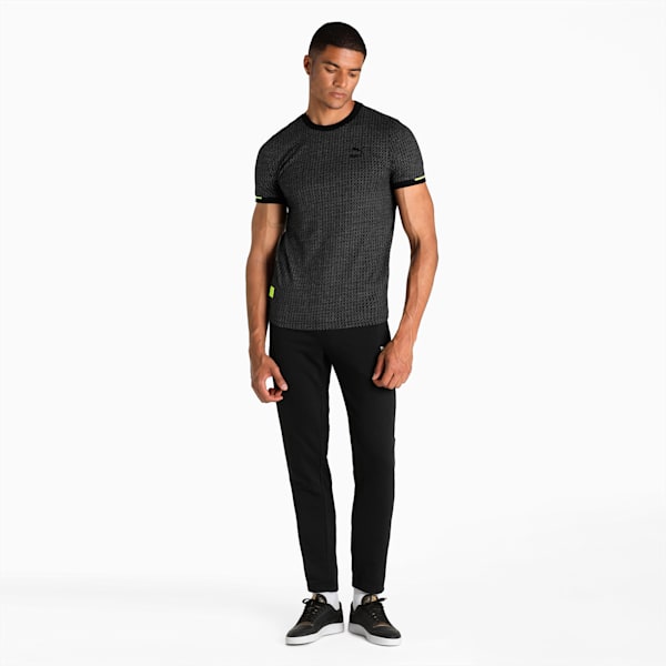 One8 Virat Kohli Men's Jaquard Slim Fit T-Shirt, Puma Black, extralarge-IND