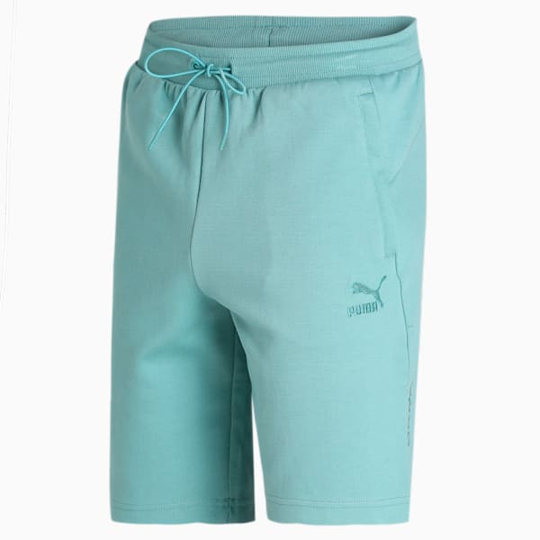One8 Virat Kohli Men's Sweat Shorts, Mineral Blue, extralarge-IND