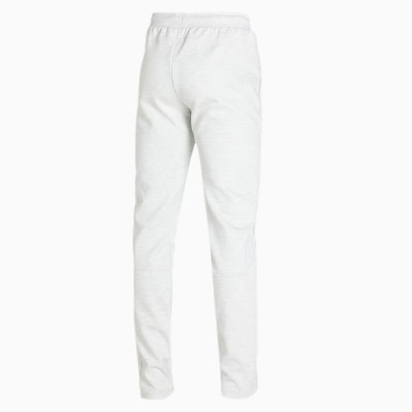 One8 Virat Kohli Knitted Men's Slim Fit Pants, Puma White Heather, extralarge-IND