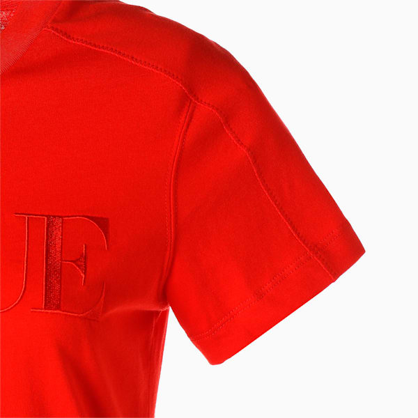 ウィメンズ PUMA x VOGUE レギュラー 半袖 Tシャツ, Fiery Red
