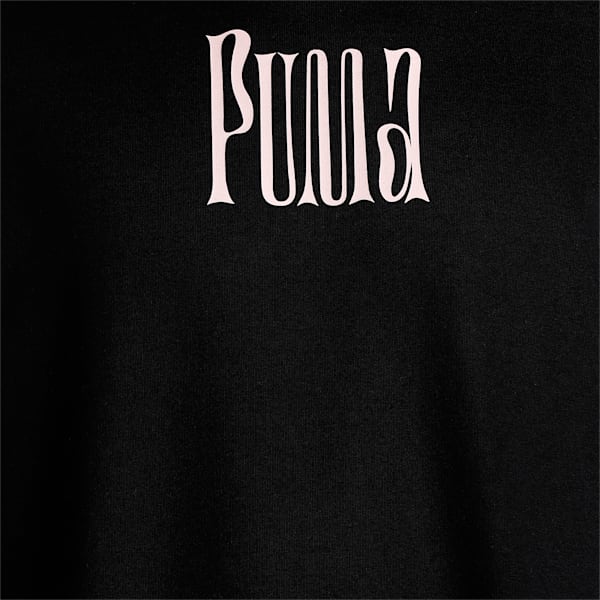 Downtown Graphic Crew Regular Fit Men's Sweat Shirt, Puma Black, extralarge-IND