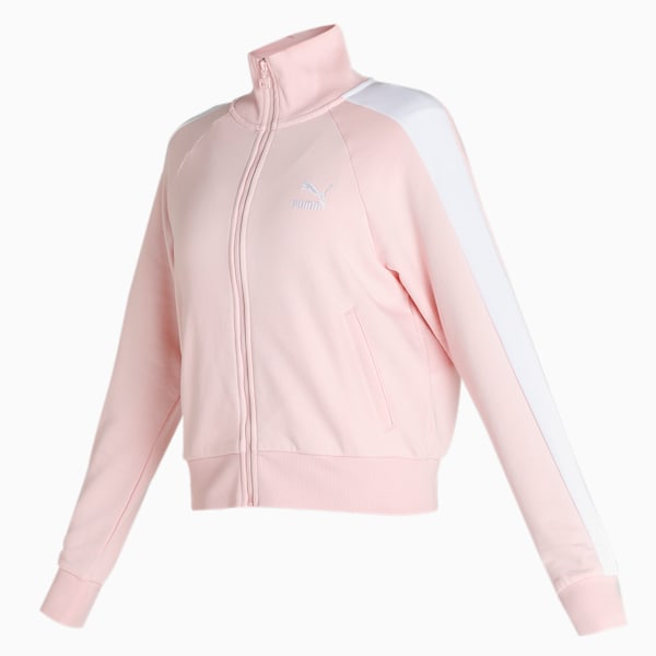 Iconic T7 Regular Fit Women's Track Jacket, Lotus, extralarge-IND