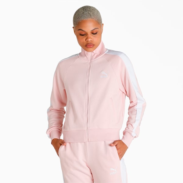 Iconic T7 Regular Fit Women's Track Jacket, Lotus, extralarge-IND