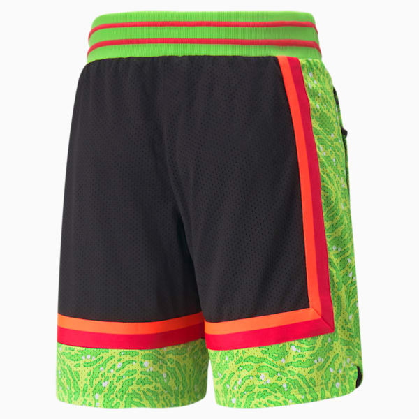 Shorts Básquetbol Hombre PUMA x RICK AND MORTY, Puma Black, extralarge