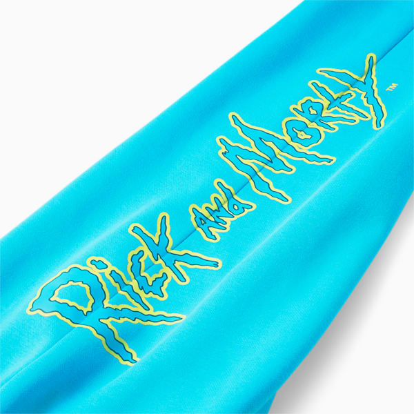 PUMA x RICK AND MORTY Men's Basketball Pants, Scuba Blue