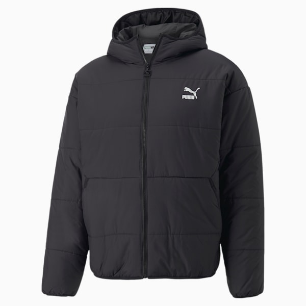 Classics Men's Padded Jacket, Puma Black, extralarge-IND
