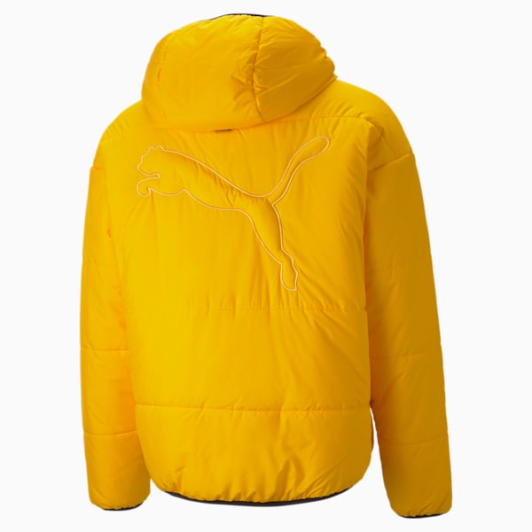 Classics Men's Padded Jacket, Tangerine, extralarge-IND