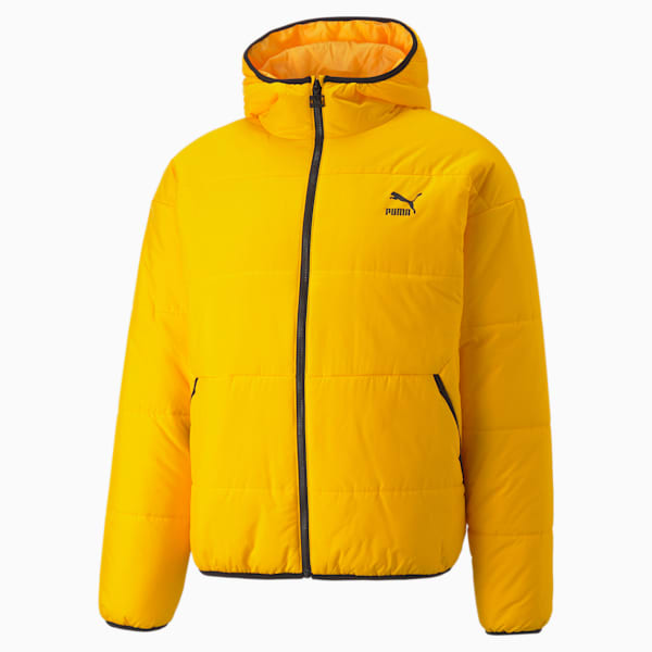 Classics Men's Padded Jacket, Tangerine, extralarge-IND