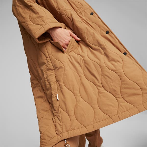 Infuse Oversized Women's Jacket, Desert Tan