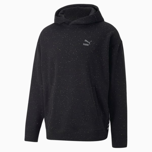RE:Collection Relaxed Fit Hoodie, Puma Black Heather, extralarge-IND