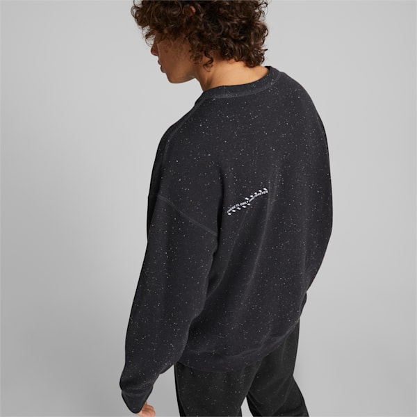 RE:Collection Relaxed Men's Crewneck Sweatshirt, Puma Black Heather