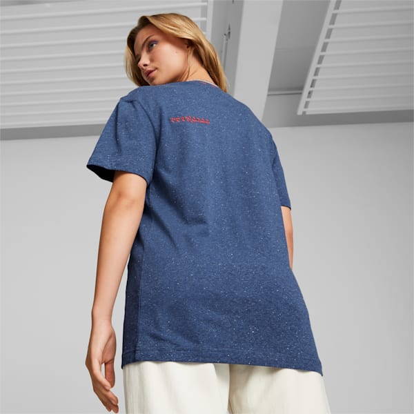 RE:Collection Relaxed Tee, Blazing Blue Heather