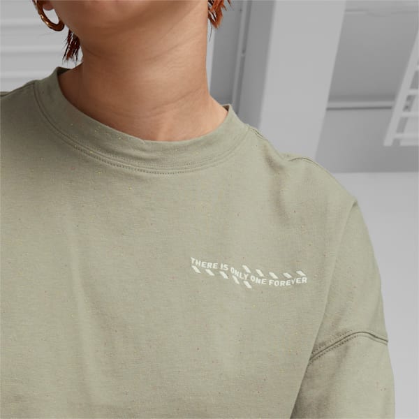 RE:Collection Relaxed Tee Women, Pebble Gray Heather