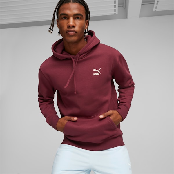 Classics Men's Regular Fit Hoodie, Dark Jasper, extralarge-IND