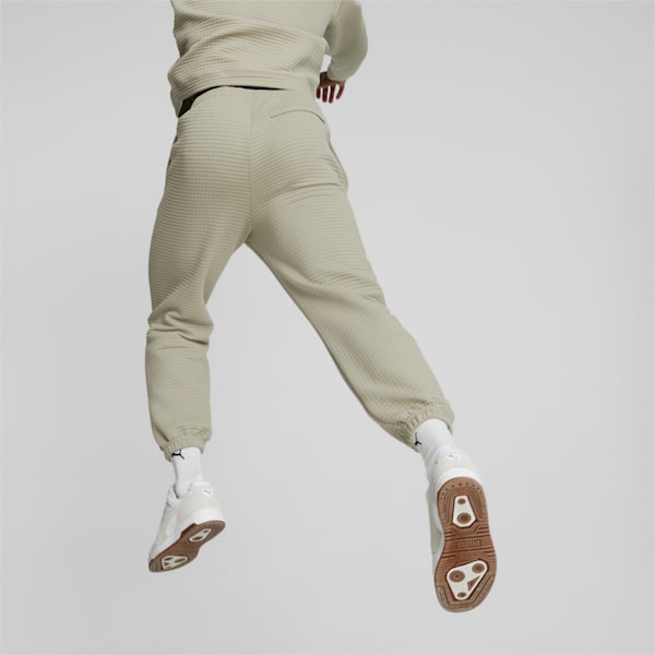 Classics Quilted Men's Sweatpants, Pebble Gray