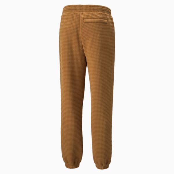 Classics Quilted Men's Relaxed Fit Sweat Pants, Desert Tan, extralarge-IND