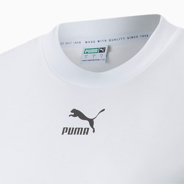 ウィメンズ CLASSICS スリム Tシャツ, Puma White, extralarge-AUS