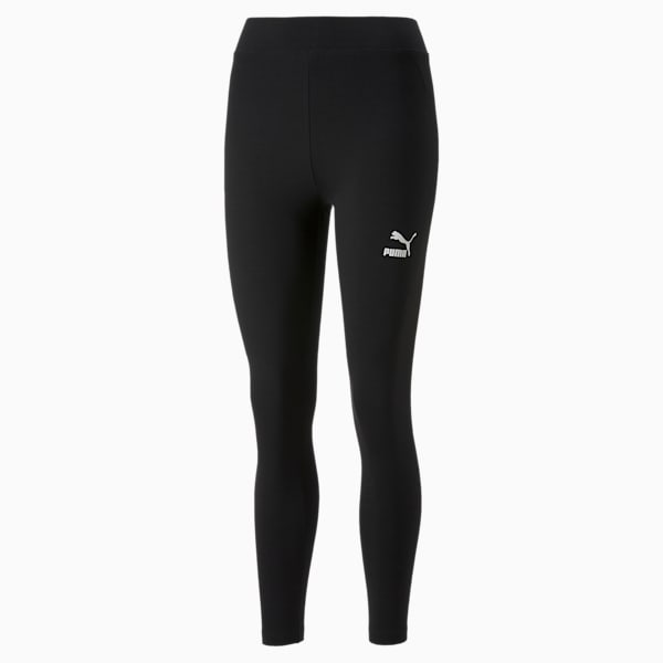 Classics Women's High Waist Leggings, Puma Black, extralarge-IND