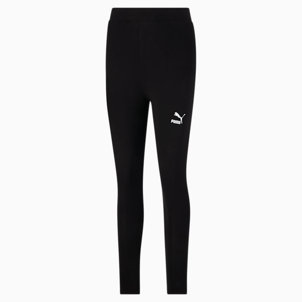 Classics Women's High Waist Leggings, Puma Black, extralarge