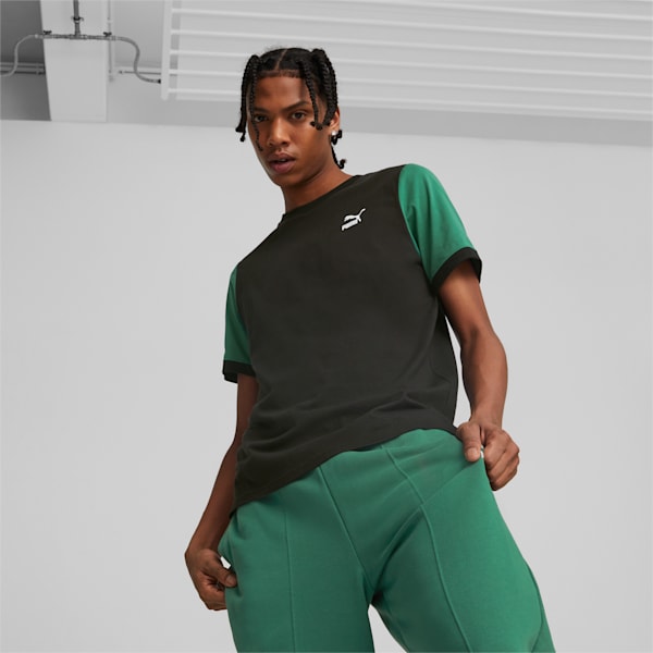 Classics Block Tee Men, Puma Black-Vine, extralarge-GBR