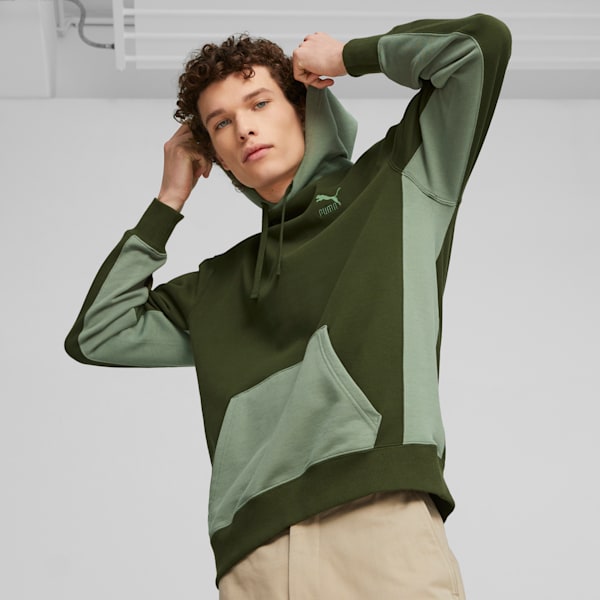 Nike Club Fleece Men's French Terry Color-Blocked Hoodie