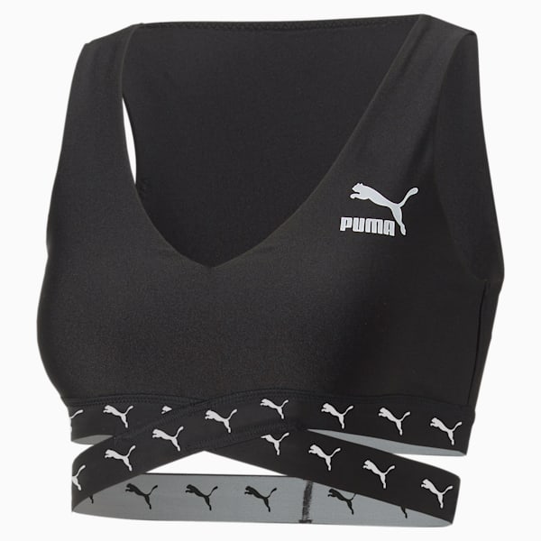 Dare To Women's Cropped Top, Puma Black, extralarge