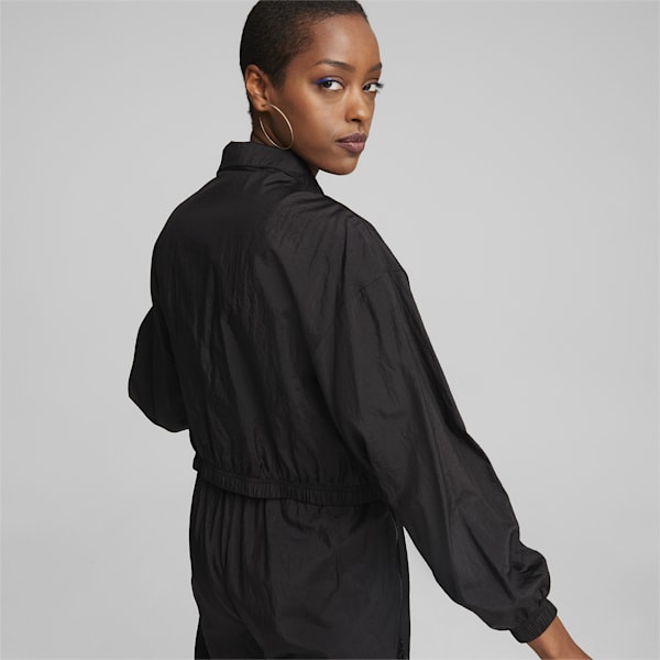Dare To Woven Track Jacket Women, Puma Black, extralarge-AUS