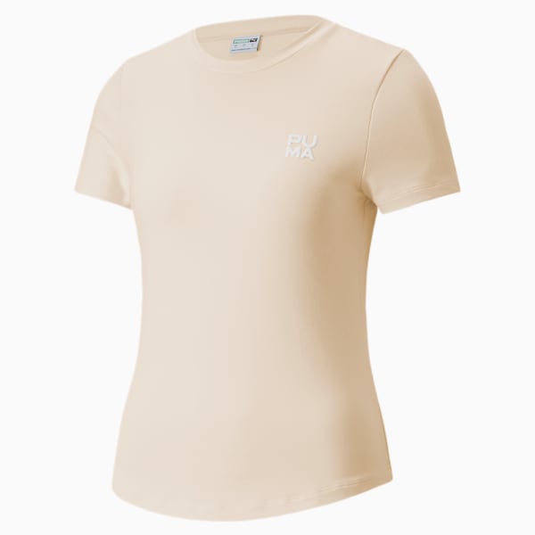 T-shirt ajusté Infuse Femme, Pristine, extralarge