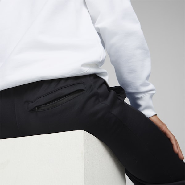 King Track Men's Regular Fit Pants, Puma Black, extralarge-AUS