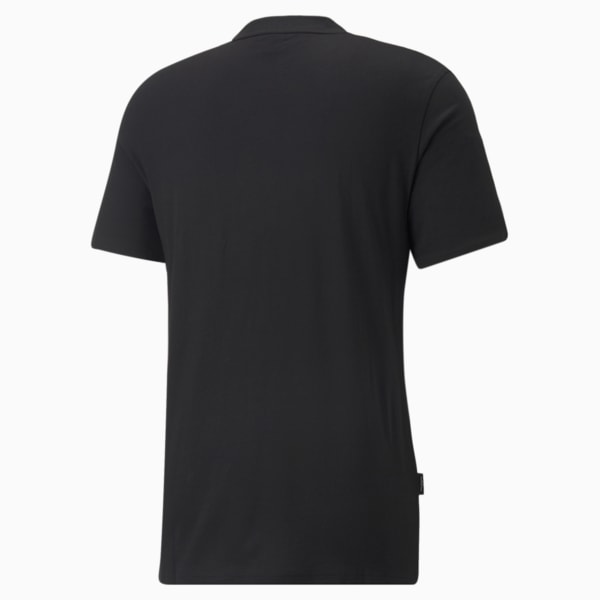 SWxP Graphic Men's Regular Fit T-Shirt, Puma Black-Orange, extralarge-AUS