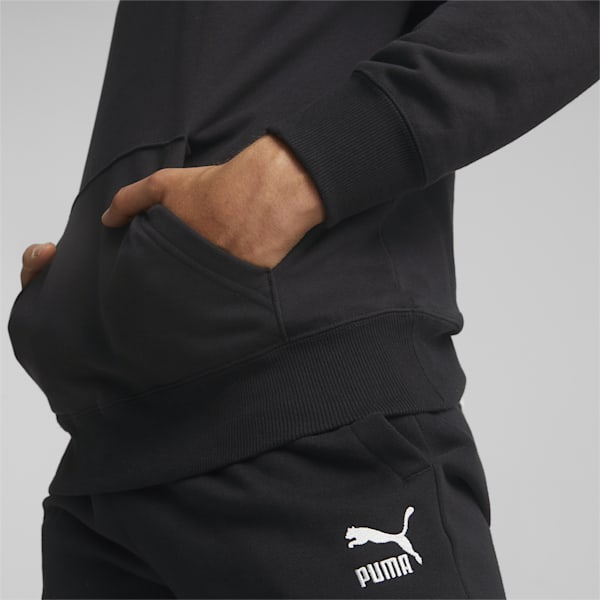 SWxP Graphic Men's Regular Fit Hoodie, Puma Black, extralarge-AUS