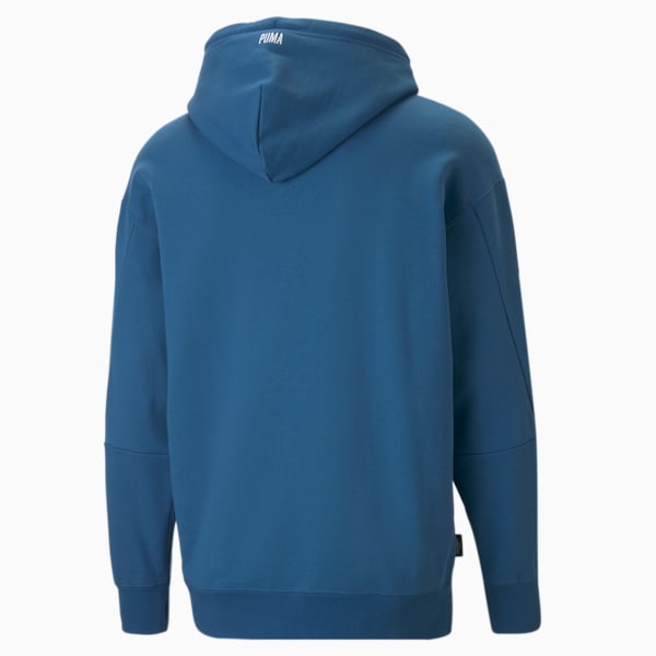 Puma blue hoodie mens best sale