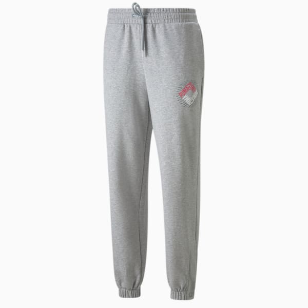 Sportswear by PUMA Men's Sweatpants, Light Gray Heather, extralarge