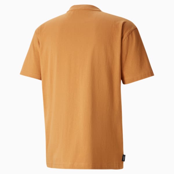 Downtown Men's Logo Tee, Desert Tan, extralarge