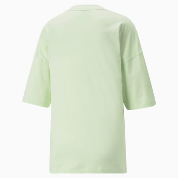 Classics Oversized Women's Oversized T-Shirt, Pistachio, extralarge-IND