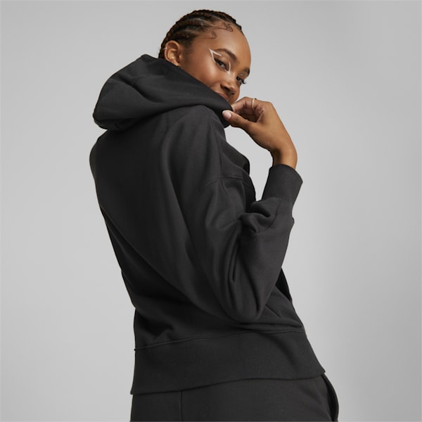 Classics Oversized Women's Hoodie, Puma Black, extralarge