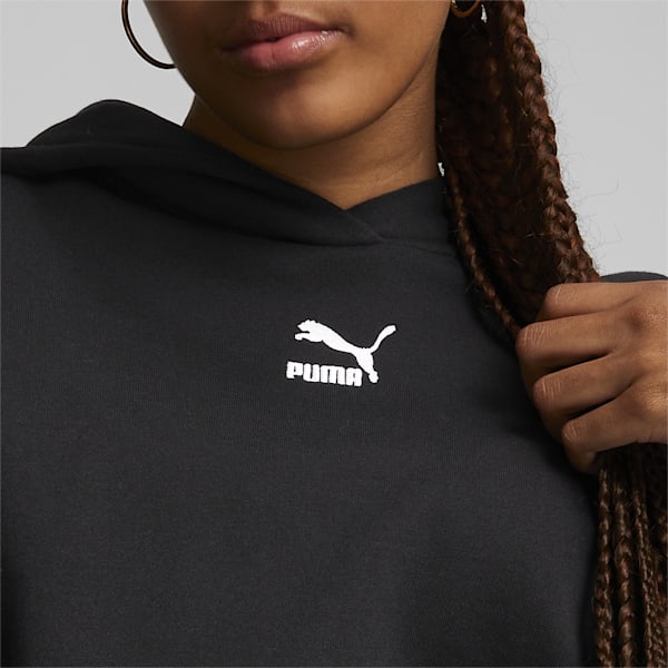 Classics Oversized Women's Hoodie, Puma Black, extralarge