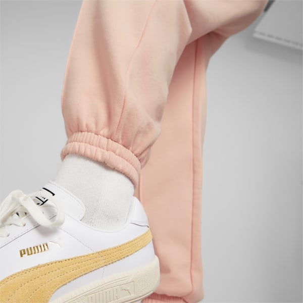 Pantalones Chándal Mujer puma classics fleece sweatpa frosted