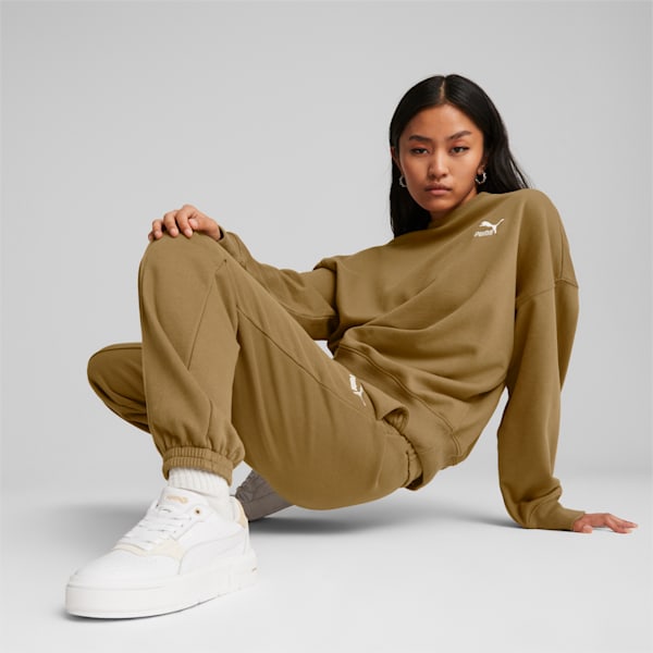 Classics Women's Relaxed Fit Sweat Pants, Chocolate Chip, extralarge-IND