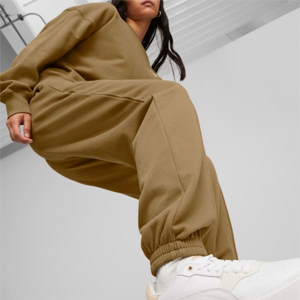 Classics Women's Relaxed Fit Sweat Pants, Chocolate Chip, extralarge-IND