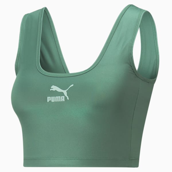 Camiseta para mujer Essentials+ Metallic Logo | | PUMA