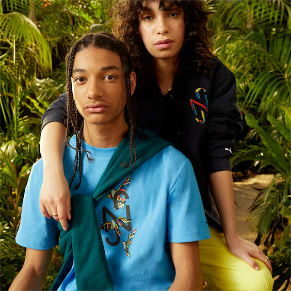 Tee shirt puma bleu online
