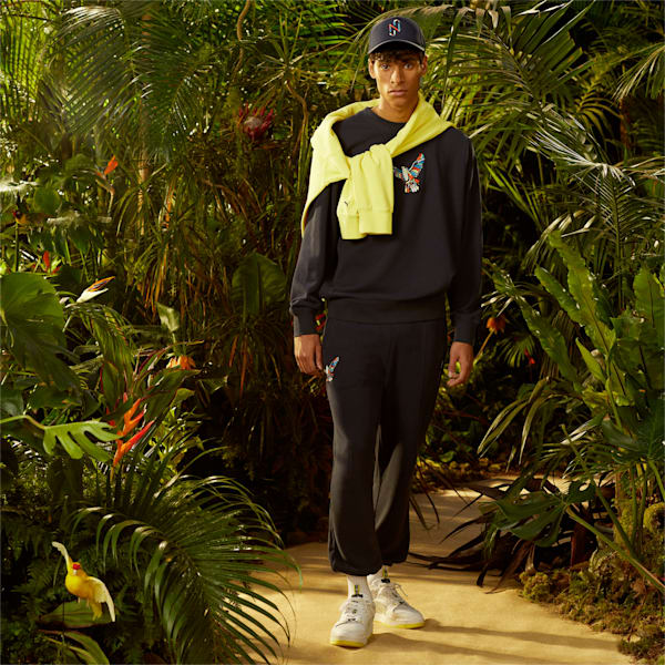 Neymar Jr. Men's Relaxed Fit Sweatshirt, Parisian Night, extralarge-IND