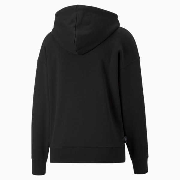 SWxP Graphic Women's Hoodie, Puma Black, extralarge-IND