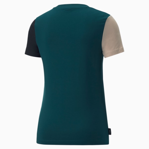 Downtown Women's Slim Tee, Varsity Green, extralarge