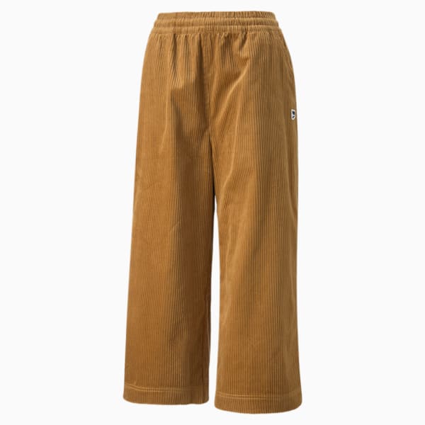 PUMA Downtown Corduroy Pants Pantalon, Brun (Desert Tan), XL Homme
