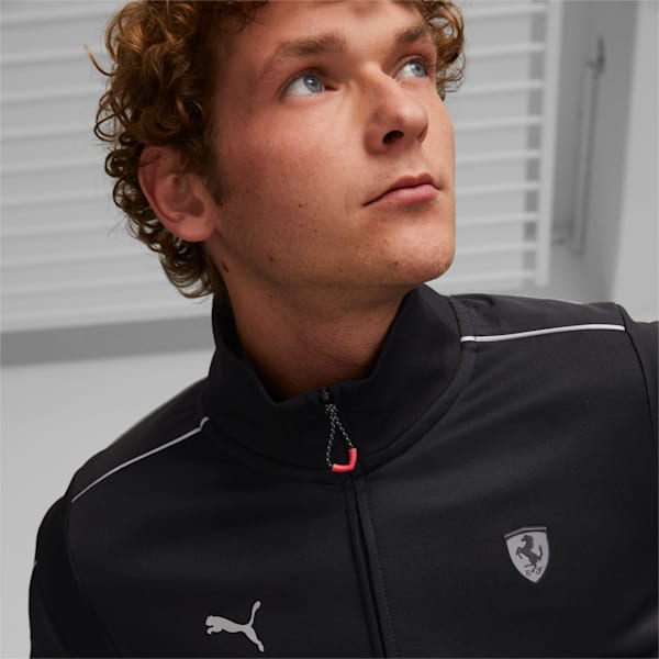 Scuderia Ferrari Style MT7 Men's Track Jacket, Puma Black, extralarge-IND