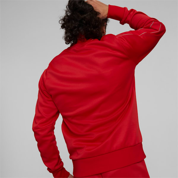 Scuderia Ferrari Style MT7 Men's Track Jacket, Rosso Corsa, extralarge-IND