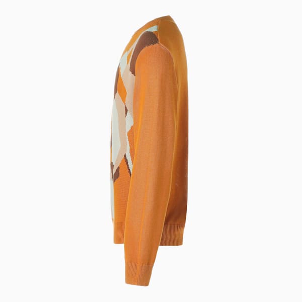 メンズ プレーヤーズ ラウンジ ニット クルー セーター, Orange Brick, extralarge-JPN