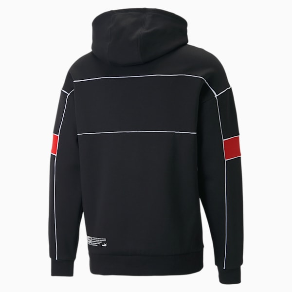 Scuderia Ferrari Race SDS Men's Hoodie, Puma Black, extralarge
